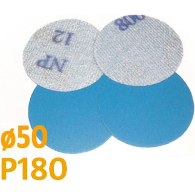 Brusný papír pro excentrickou brusku, zrnitost P180, Průměr: 50mm, 1 kus