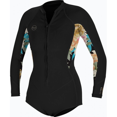 Dámsky O'Neill Bahia 2/1 Front Zip Short Spring black/mikah floral/black