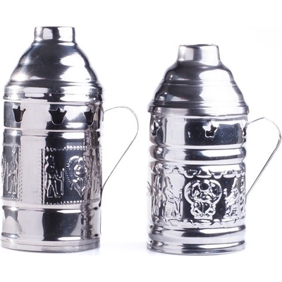 Top Mark Tarbuš 20 cm stříbrný – Zboží Dáma