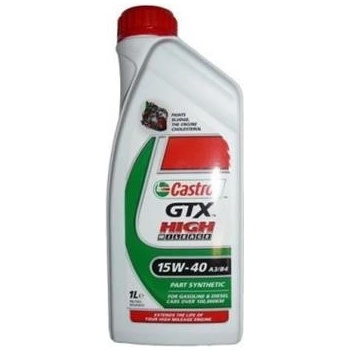 Castrol GTX High Mileage 15W-40 1 l
