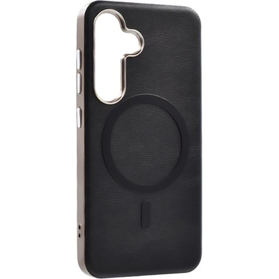 Gigapack Samsung A36 5G GIGAPACK Силиконов капак за телефон с ефект на еко кожа, Premium, BLACK GP-170083 (GP-170083)