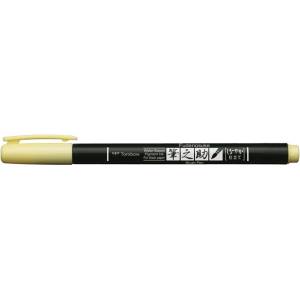 Tombow Маркер Tombow Fudenosuke мек пастел жълт (WS-BS02)