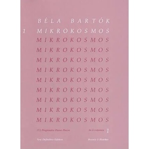 BELA BARTOK: MIKROKOSMOS, NOS. 1-36 (ISBN: 9781423493044)
