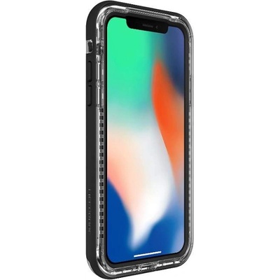 LifeProof Next - удароустойчив кейс за iPhone X, iPhone XS (черен-прозрачен)