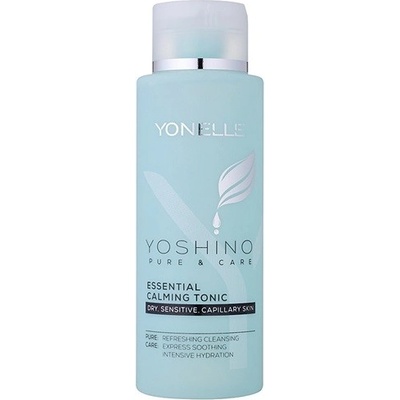 Yonelle Yoshino Pure&Care esenciálne upokojujúce tonikum pre citlivú pleť so začervenaním 400 ml