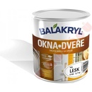 Barvy na dřevo Balakryl Okna a dveře 0,7 kg bílá