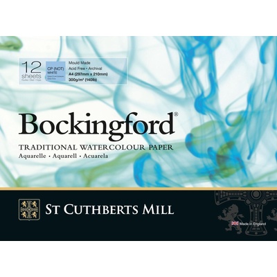 St Cuthberts Mill Bockingford C. P. Скицник 12 29, 7 x 21 cm 300 g White (T4713000101DQ)