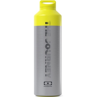 Monbento nerezová termoska s infuzérem Steel Graphic 500 ml The Journey