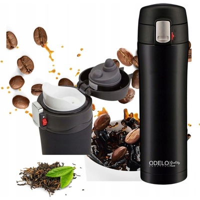 Odelo termohrnek Hune černý 450 ml