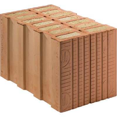 Cihla broušená poloviční Porotherm 44 TB Profi Dryfix 1/2 P10 440×123×249 mm