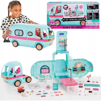 MGA Karavan L.O.L. Surprise Glam N Go tyrkysový