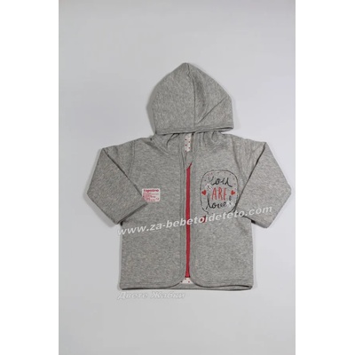 Topolino Суитшърт Topolino, 62, 68, 74, 80 /сив/