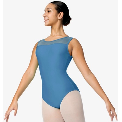 So Danca trikot so sieťovinou SL127 modrý