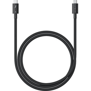 Satechi USB-C към USB-C кабел с Thunderbolt 5 - Satechi Thunderbolt 5 Pro Cable (100 см) (черен) (ST-YTB5100K)