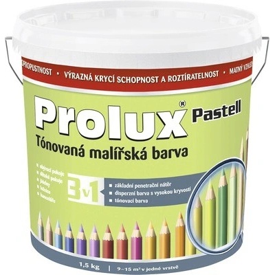 Prolux Pastell 1,5 kg 0597 zelená limetková