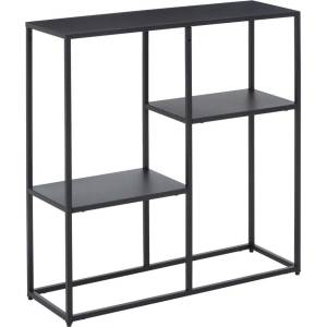 Premier Housewares Черен стоманен стелаж 80x81x26 cm Acero - Premier Housewares (2406609)
