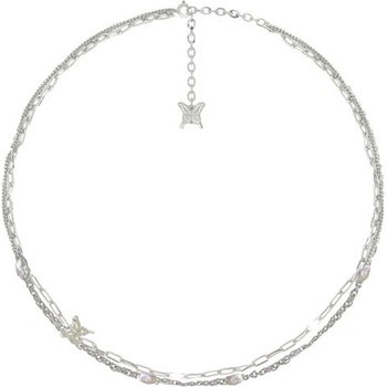 Rebecca Сребърна дамска гривна с перли Rebecca SBUKAA06 (SBUKAA06)