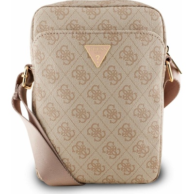 Guess PU 4G Triangle Logo Taška 8" Pink