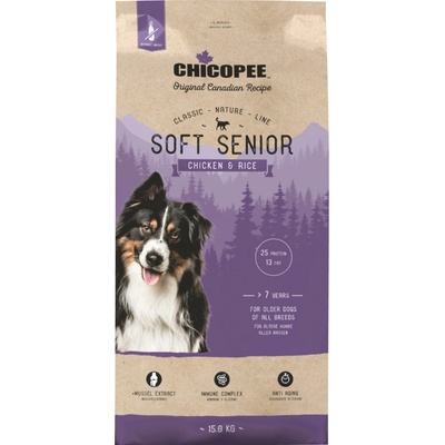 Chicopee Classic Nature Line Soft Senior Chicken & Rice 15 kg