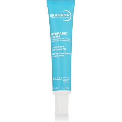 BIODERMA Hydrabio Légère 72h Light Moisturising Water Cream 40 ml