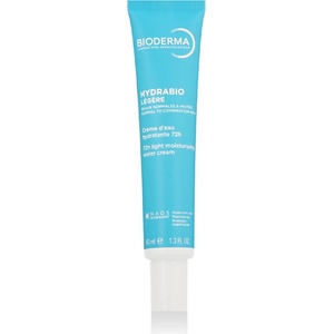 BIODERMA Hydrabio Légère 72h Light Moisturising Water Cream 40 ml Лосион за тяло