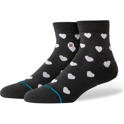Stance Дамски спортни чорапи Stance Women's Hearts Lowrider Sports socks - Charcoal - размер 35-37 (EU) (207-1824-0111)