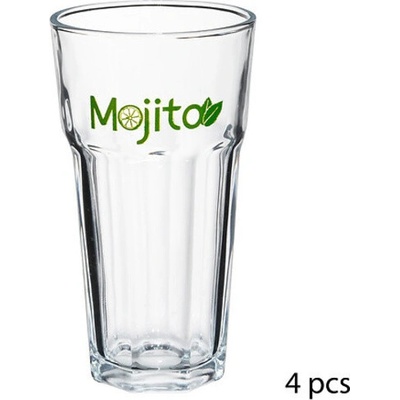 5five simply na mojito s příslušenstvím smart transparentní 4 x 400 ml