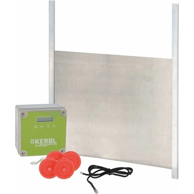 Kerbl AGRI-Service Walluch Automatická dvířka ke kurniku Kerbl Set XXL 300 x 400 mm sensor časovač