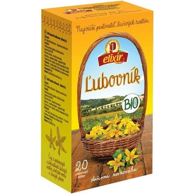 Agrokarpaty Bio Třezalka bylinný čaj čistý přírodní produkt 20 x 2 g