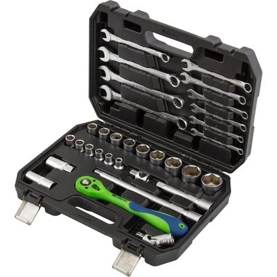 MTX Комплект инструменти MTX - 32 броя, стомана CrV, пластмасова кутия (135279)