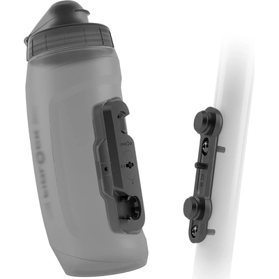 FIDLOCK Бутилка за велосипед Fidlock Bottle 590 + Bike Base Cycling water bottles - Transparent Black - размер 590 ml (533-1214-0111)