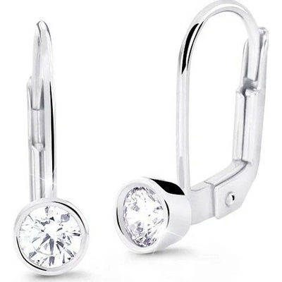 Cutie Jewelllery - Diamonds Diamantové náušnice z bílého zlata DZ8017BKL