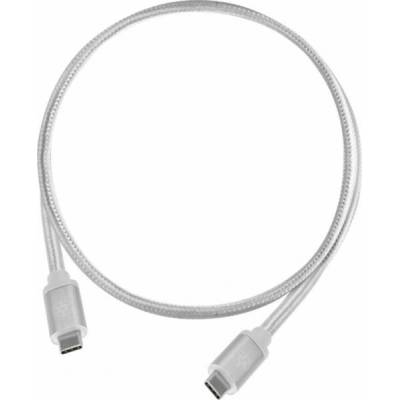 SilverStone 52037 USB-C - USB-C USB 1m bílý