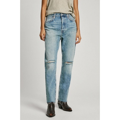 Pepe Jeans Dámské džíny STRAIGHT JEANS UHW denim
