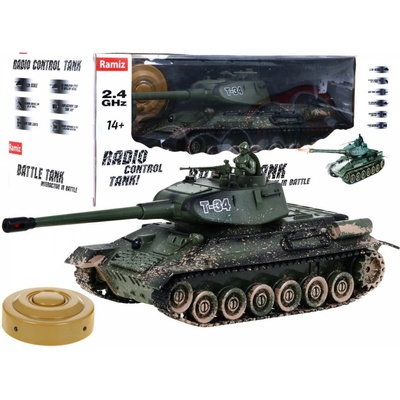 Mamido Veľký tank T34 versus Bunker 2v1
