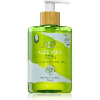 Apis Natural Cosmetics Aloe Vera интензивен хидратиращ гел за лице, тяло и коса 300ml