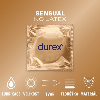 Durex Sensual No Latex 20 ks