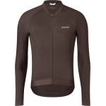 straede Фланелка с дълъг ръкав за колоездене straede Aerlig Pro Longsleeve Jersey Cycling jersey - Espresso - размер XXL (056-4366-0317)