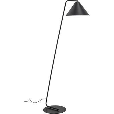 Bloomingville Черна подова лампа с метален абажур (височина 165 cm) Latisha - Bloomingville (82068039)