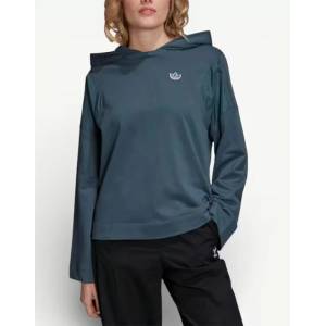 Adidas Originals Solid Logo Hoodie Blue