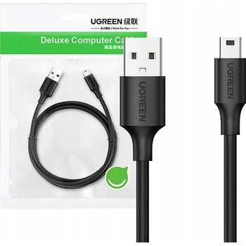 Ugreen US132 USB - mini USB, 0,5m, černý