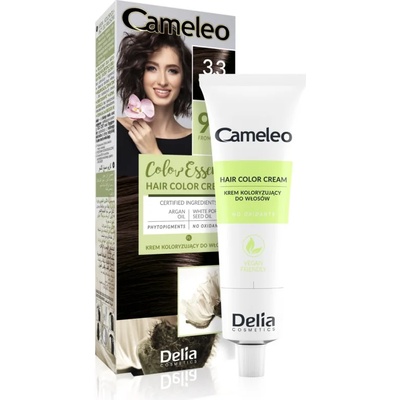 Delia Cosmetics Cameleo Color Essence боя за коса в туба цвят 3.3 Chocolate Brown 75 гр