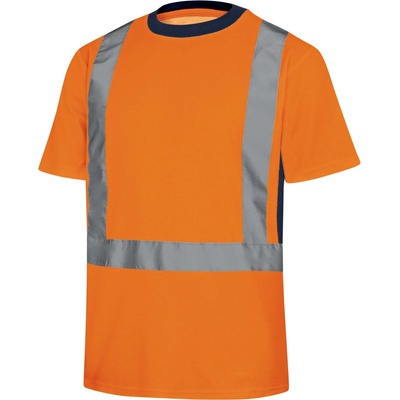 Delta NOVA Unisex reflexné tričko fluo oranžová L
