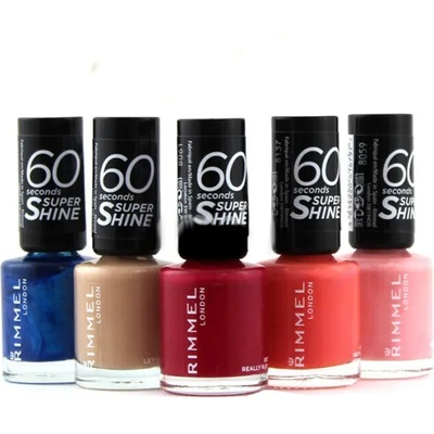 Rimmel 60 Seconds Super Shine 406 Coral Blush 8 ml