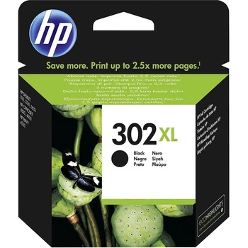 HP Консуматив, HP 302XL High Yield Black Original Ink Cartridge (F6U68AE)