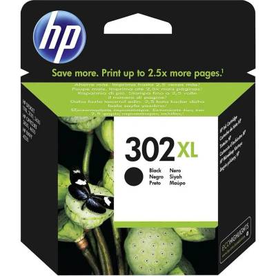HP Консуматив, HP 302XL High Yield Black Original Ink Cartridge (F6U68AE)