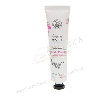 La Maison du Savon de Marseille krém na ruce Květy třešně (Fleur de cerisier) 30 ml