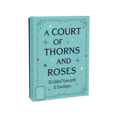 A Court of Thorns and Roses Official Gilded Notecards