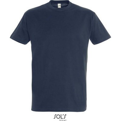 SOL'S imperial / Мъжка тениска от плътен памук - тъмносиня 5xl (25150000315)