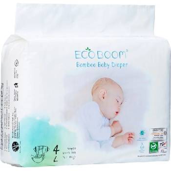 Image 1 of Eco Boom Бебешки бамбукови пелени Eco Boom 4, 30 броя (ECOBOOM03)